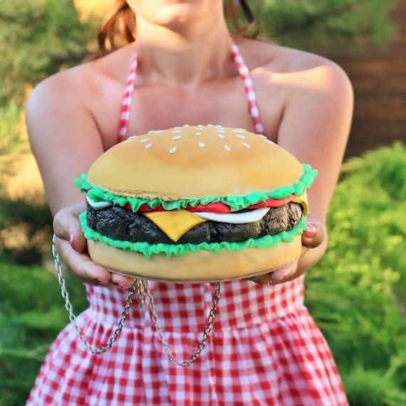 hamburger handbag