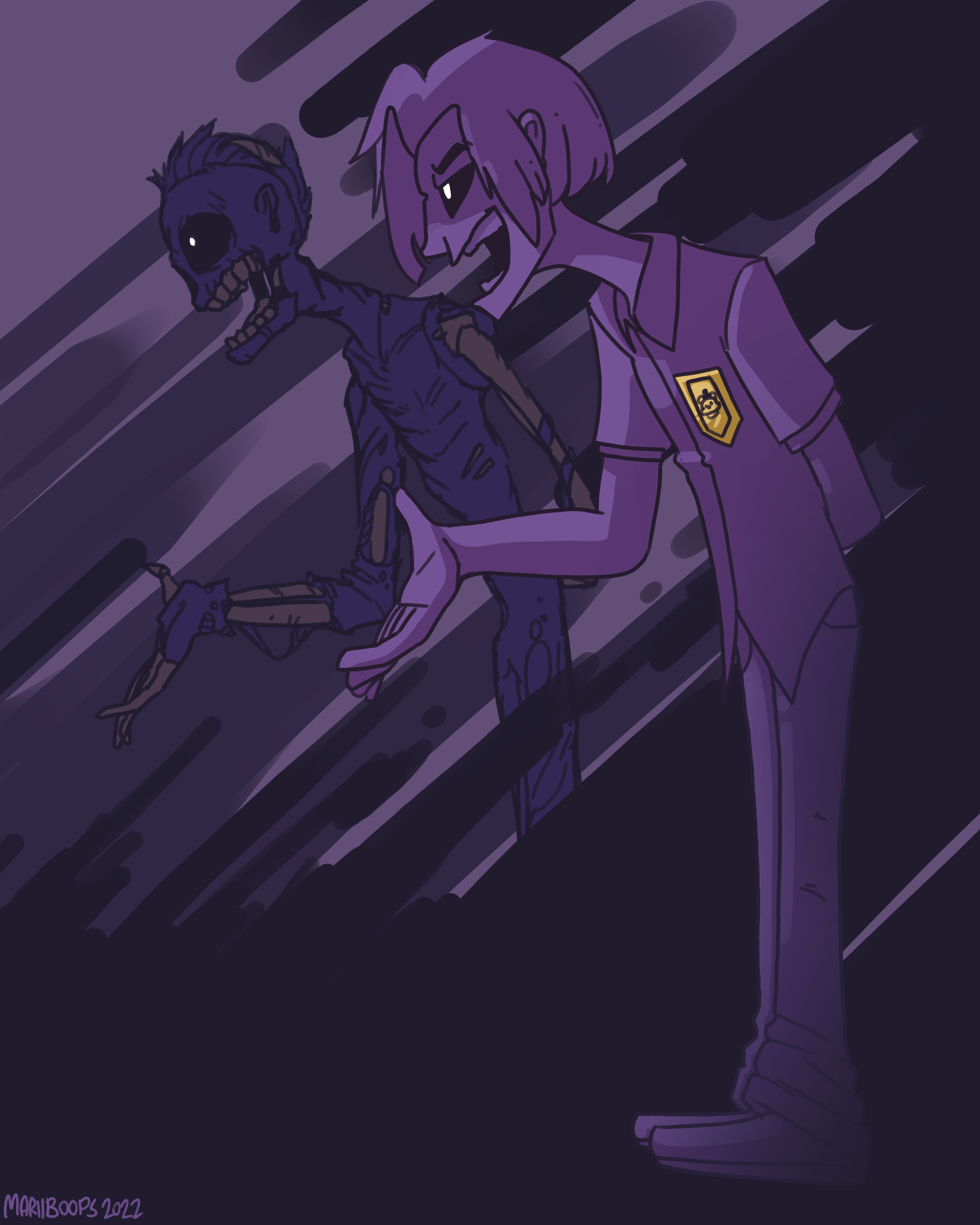 fnaf william afton art