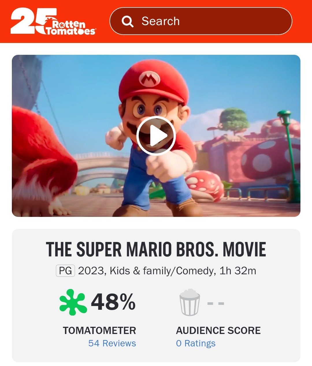 super mario bros movie metacritic