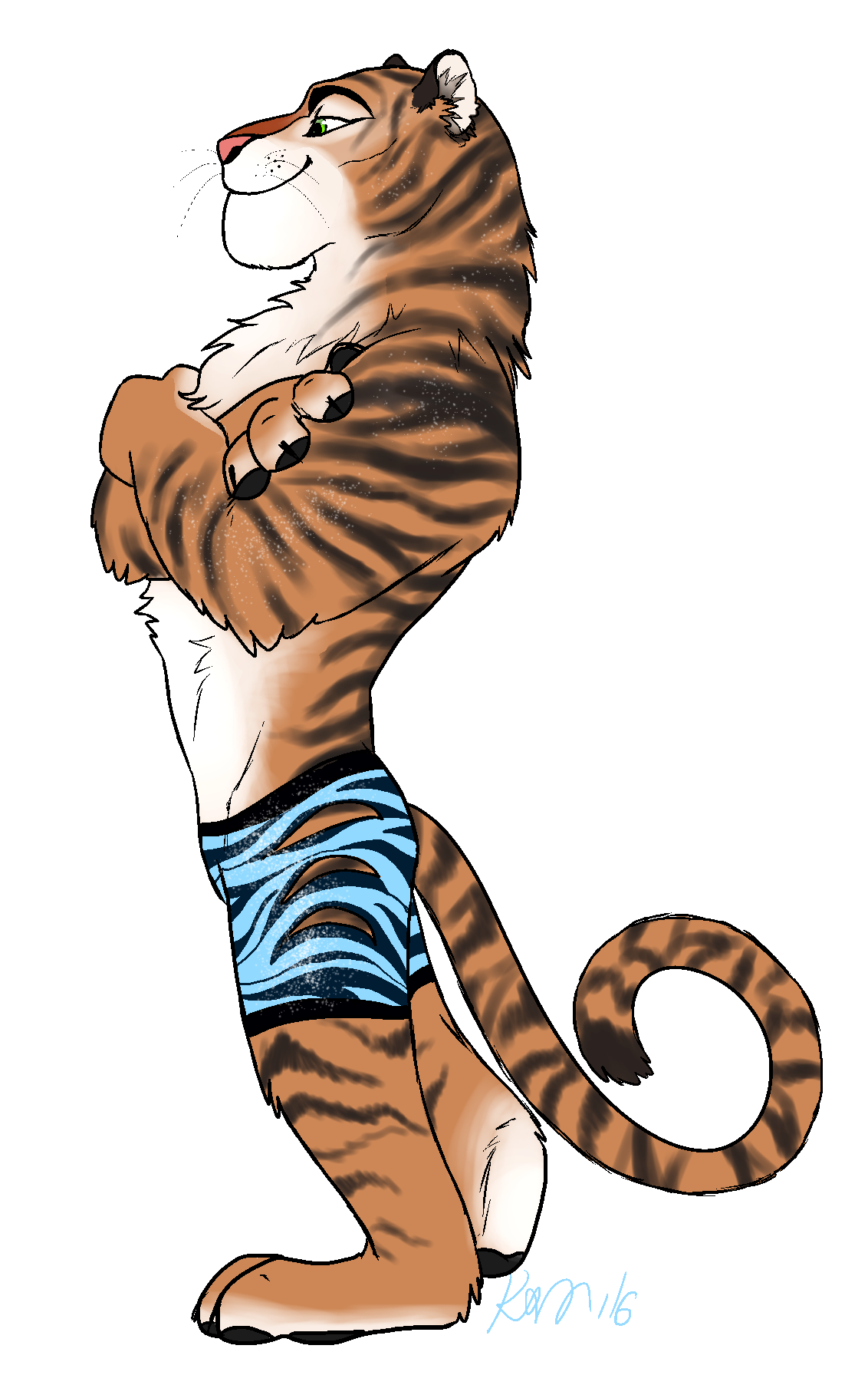 furry tigre