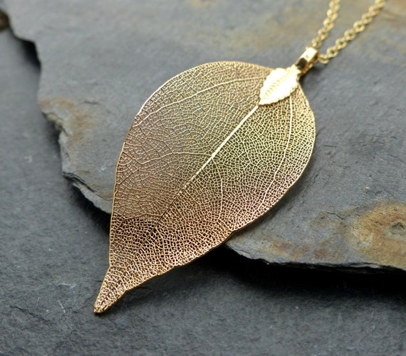 etsy gold necklace