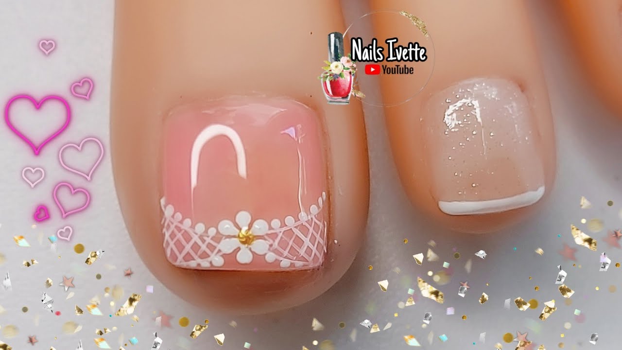 modelos de uñas de pies