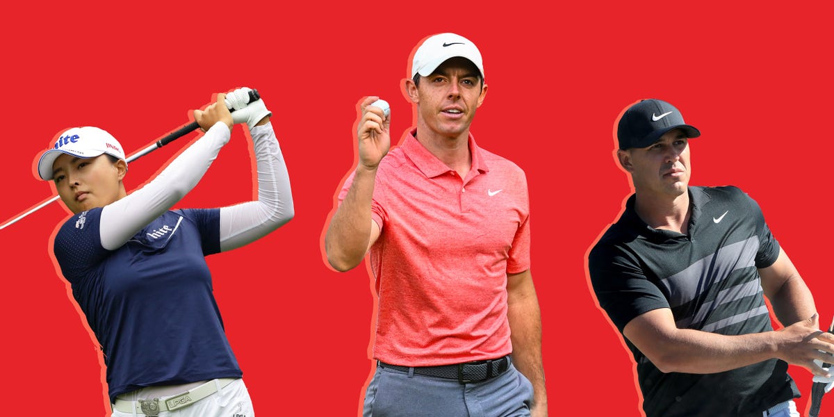 top rated golfers in the world