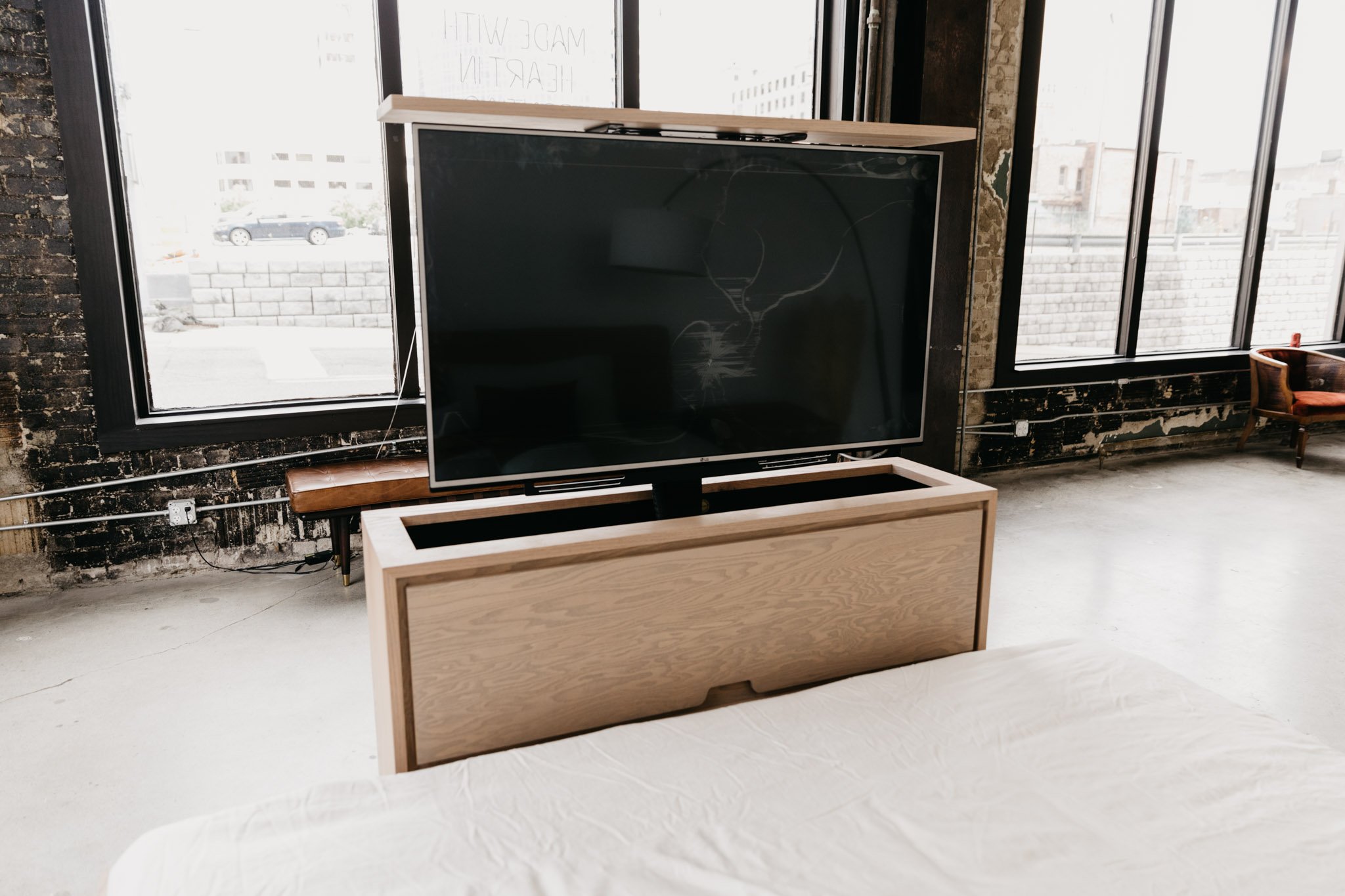 hidden tv cabinet