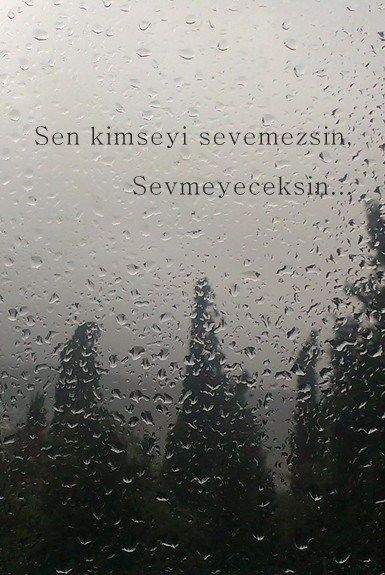 kimseyi kendinden çok sevmeyeceksin