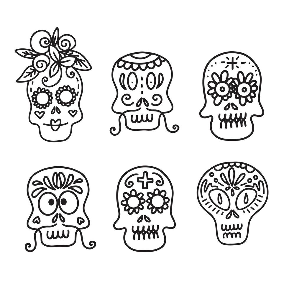 calaveras decoradas