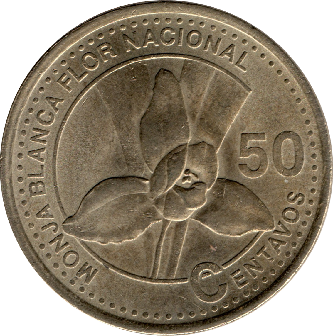 moneda de 50 centavos guatemala