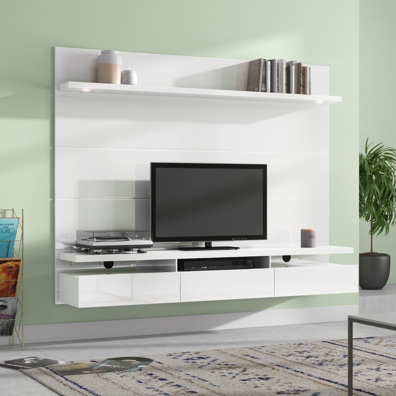 contemporary wall unit entertainment center