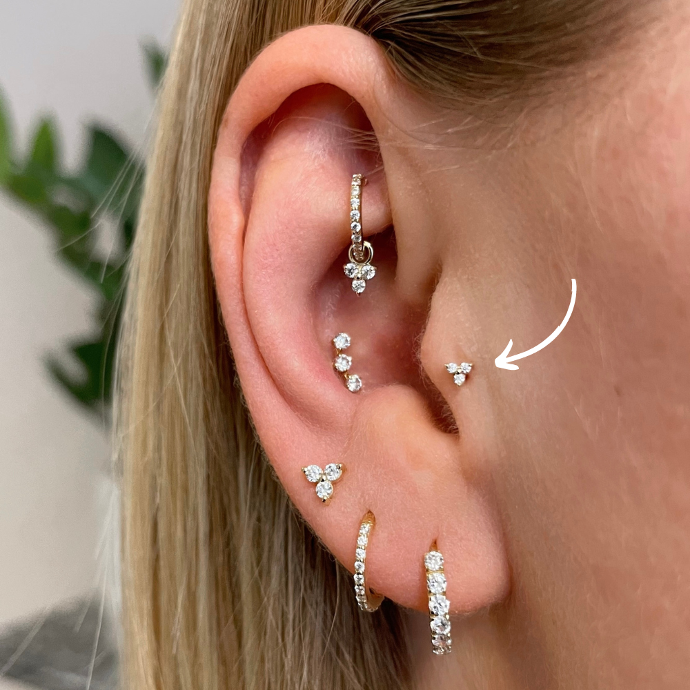 earrings for a tragus piercing