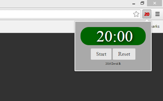 20 minute timer google