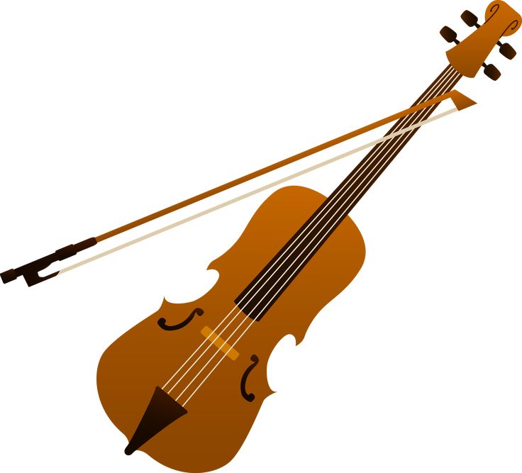 violin clip art