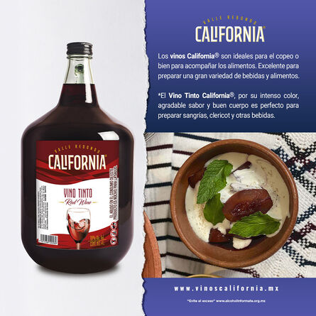 vino tinto california 4 litros