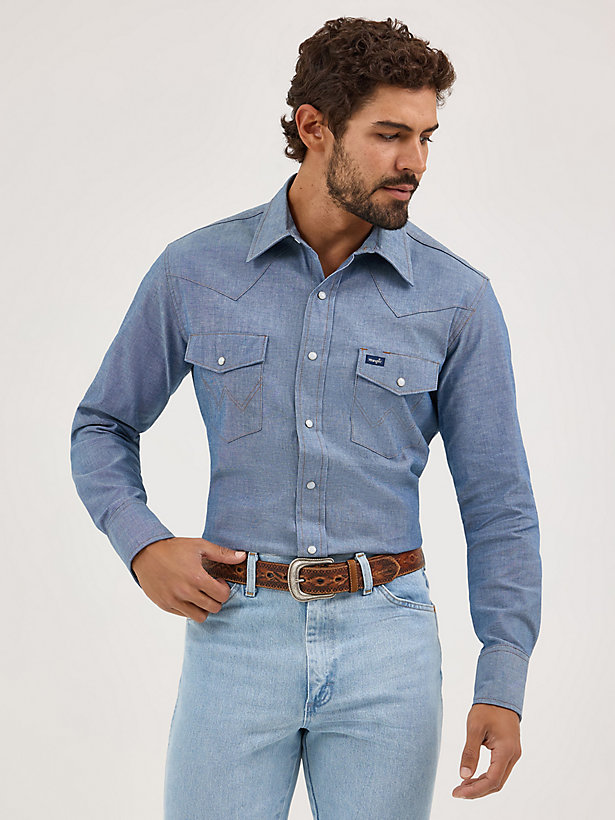 wrangler shirts for men