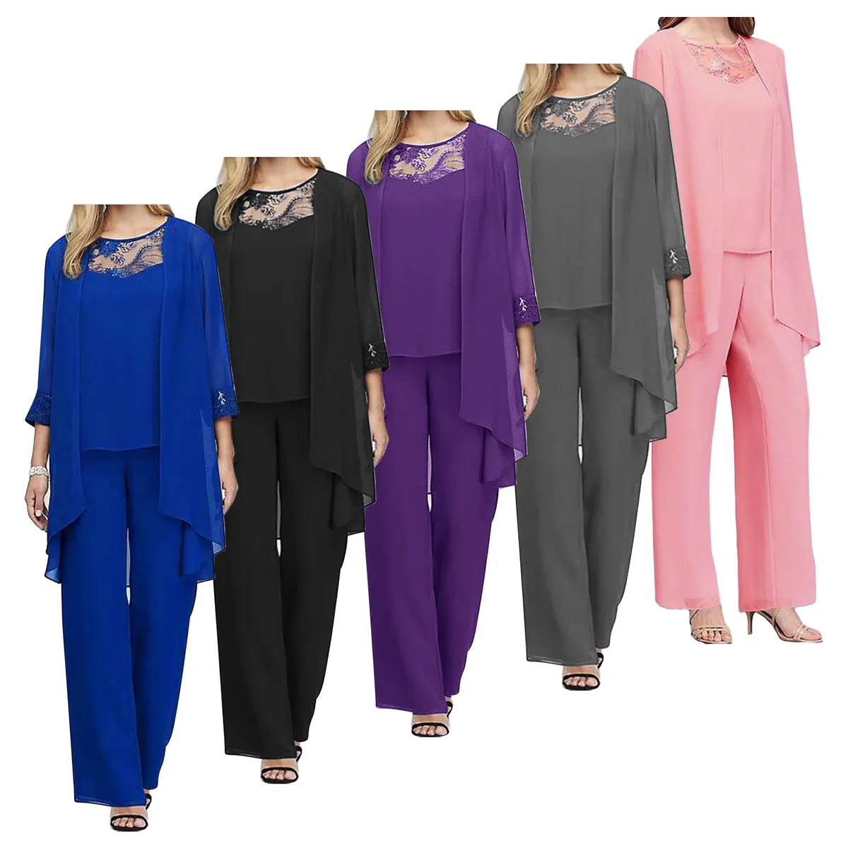 plus size dress pant suits