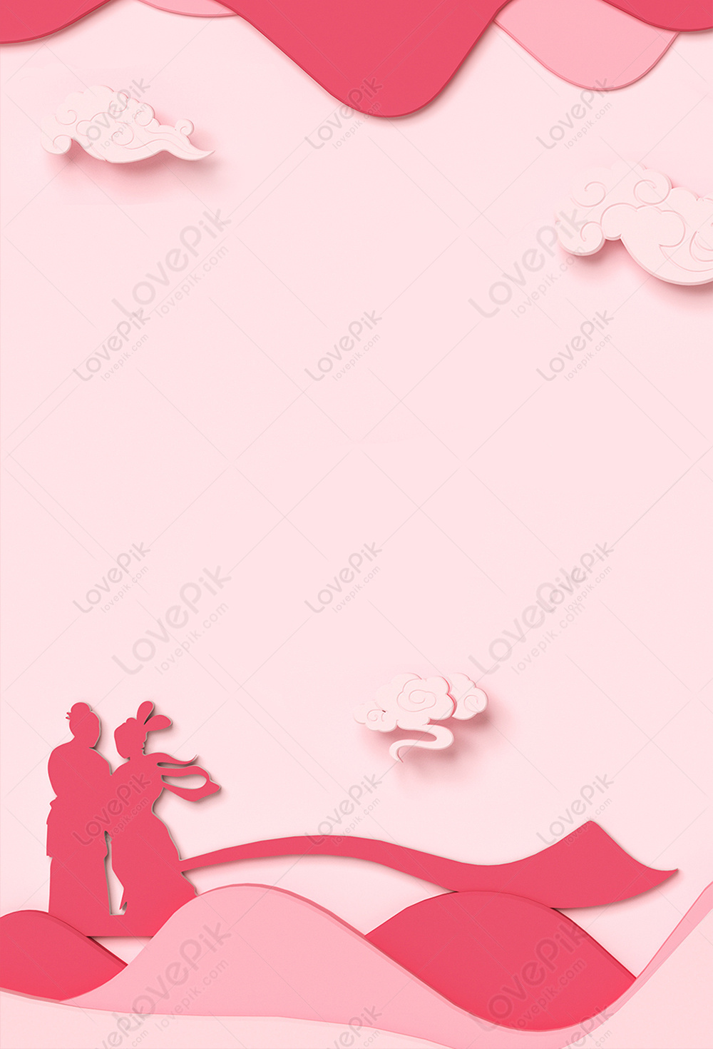 romantic poster background