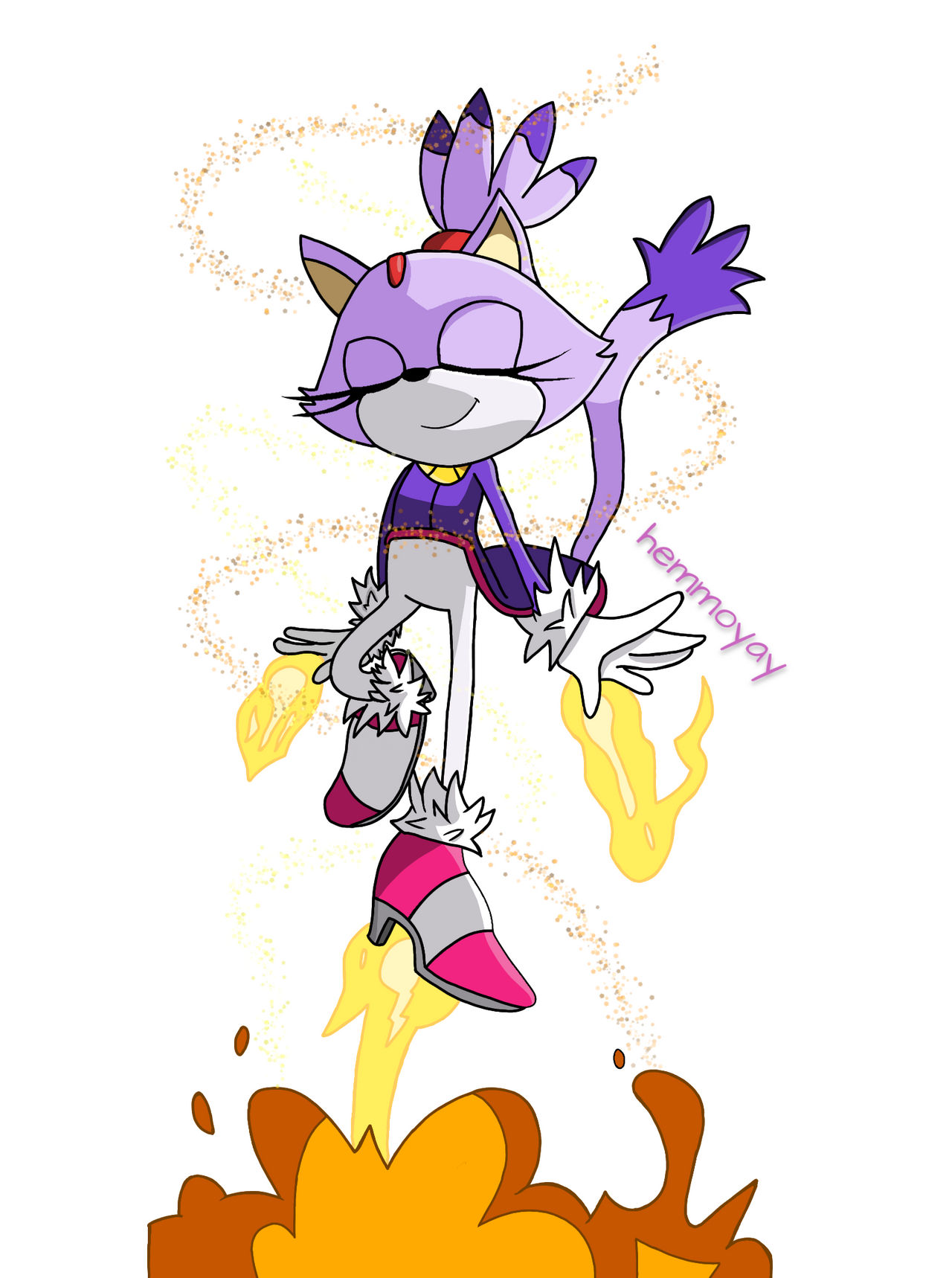 blaze the cat idw