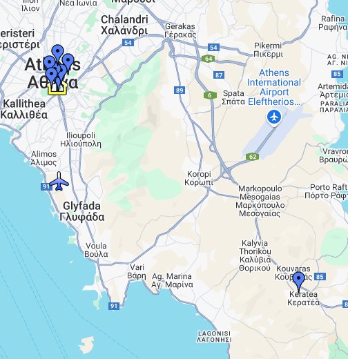 google maps athens greece