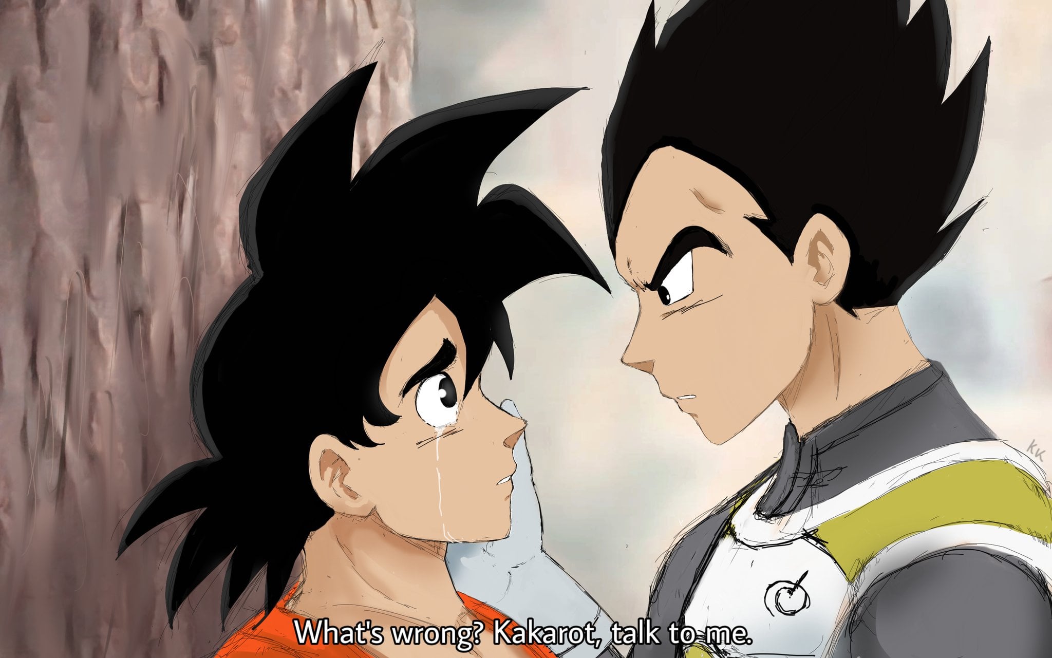 kakarot x vegeta