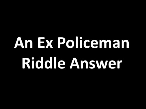 a policeman lost his house car girlfriend answer