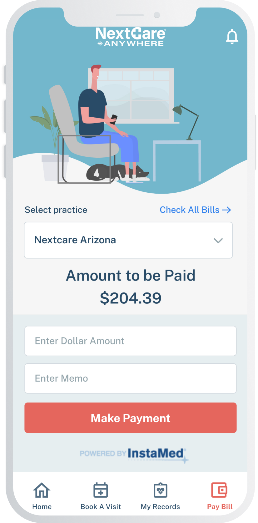 nextcare com pay bill