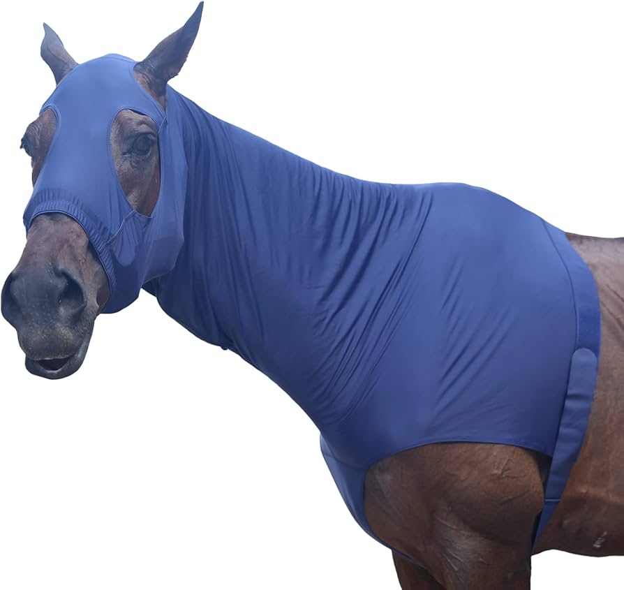 lycra horse hood