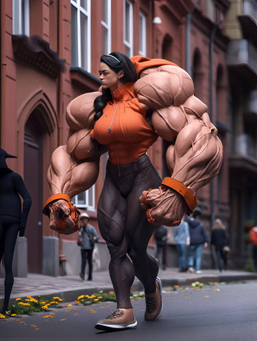 muscular giantess