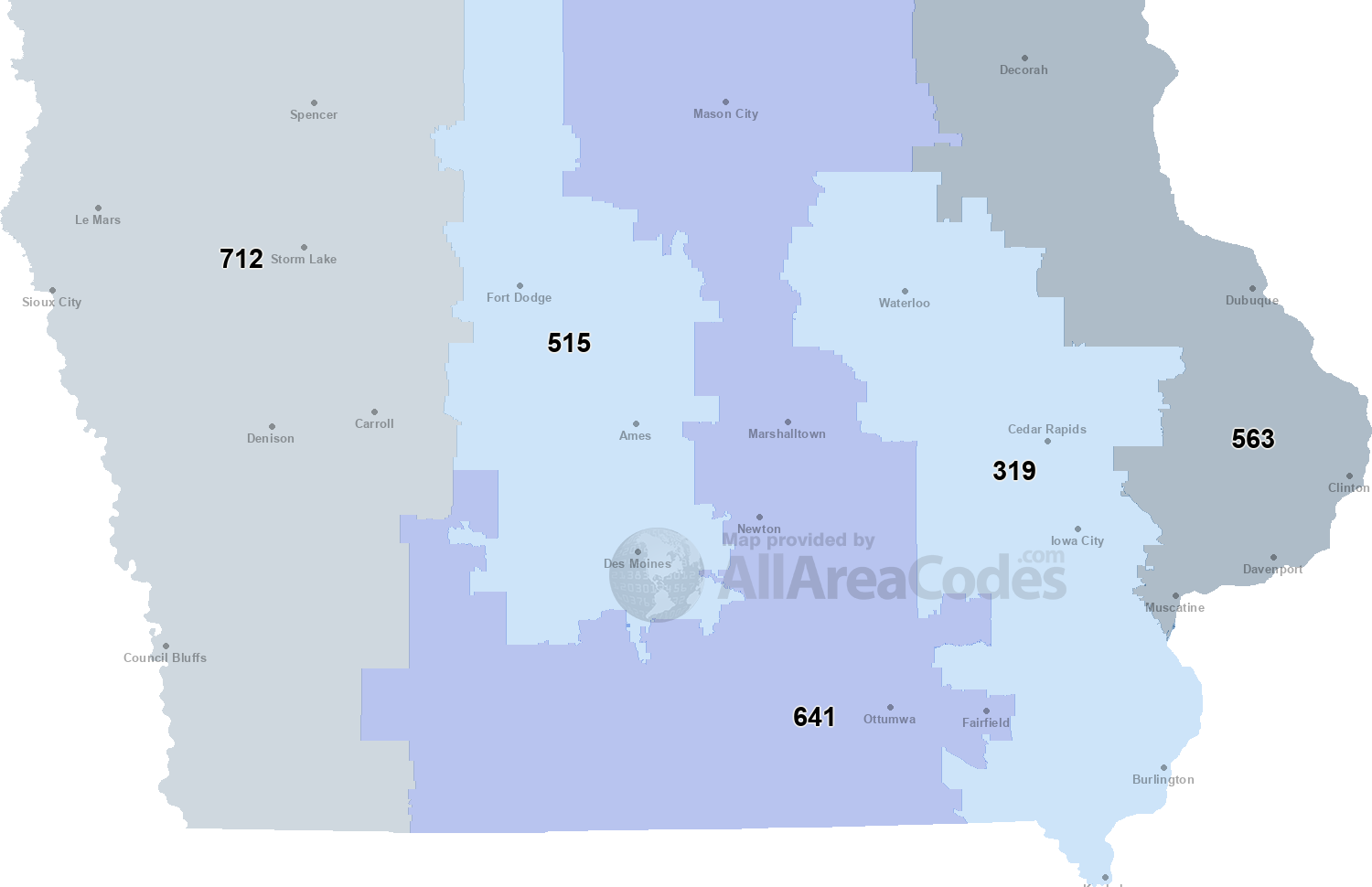 712 phone area code