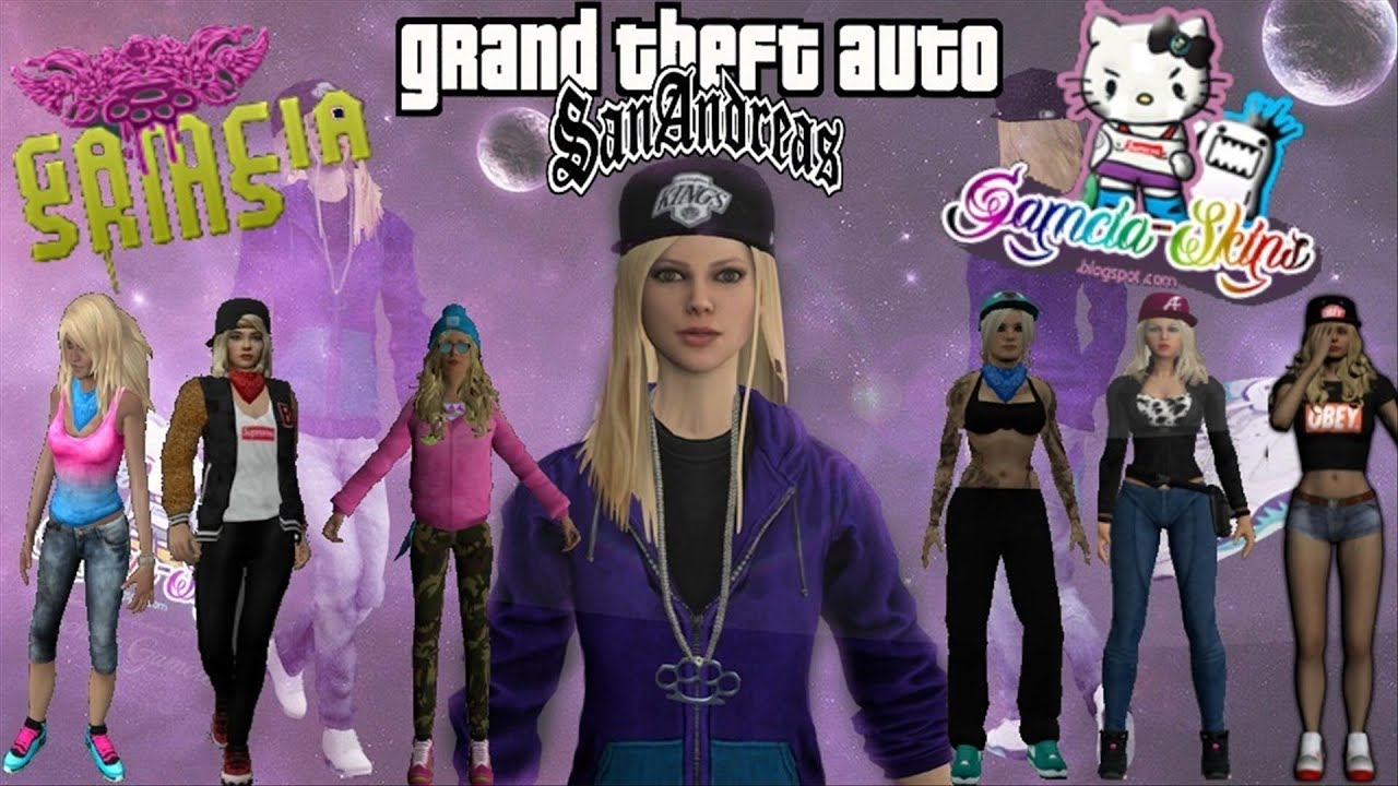 gta sa girl skins