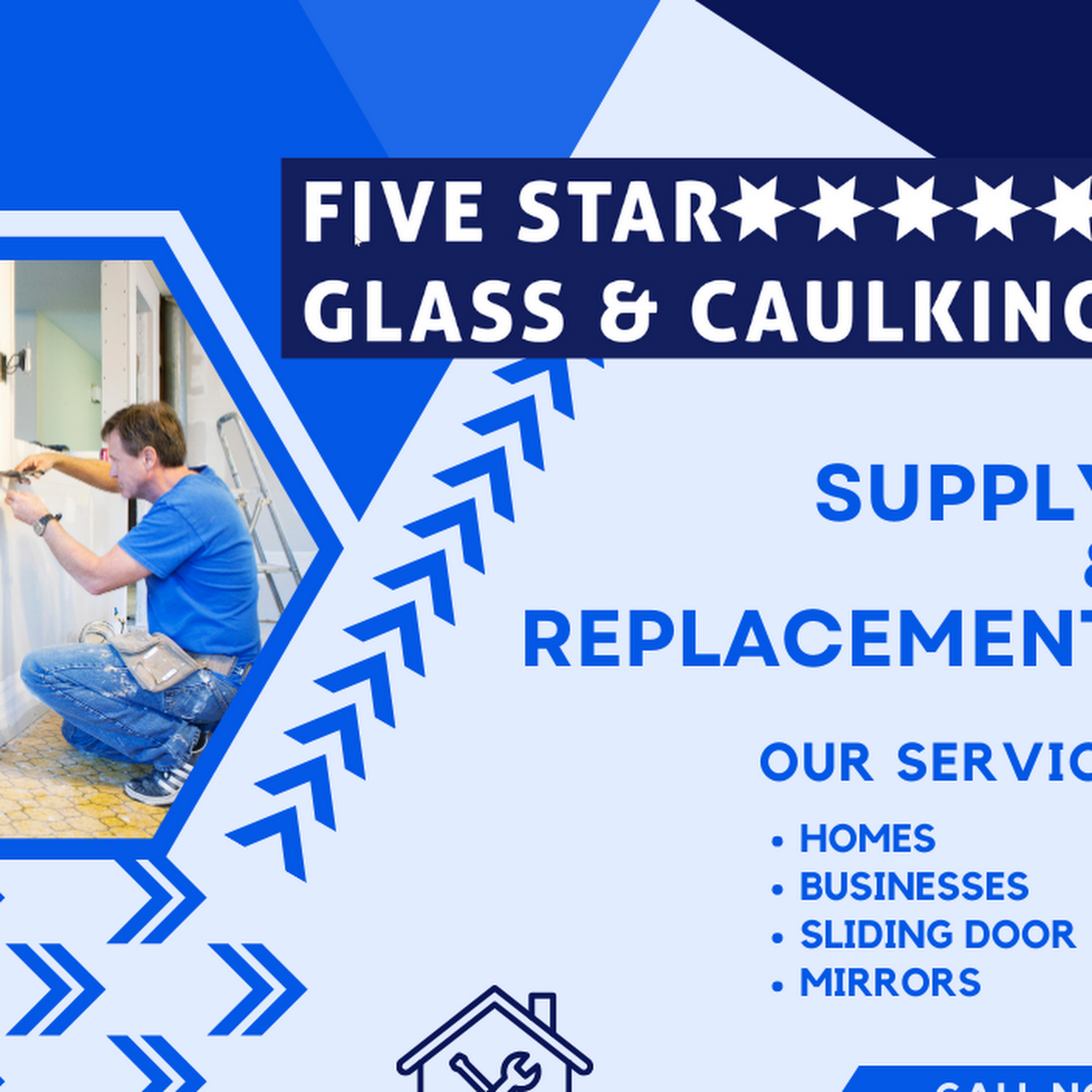 five star glass and caulking