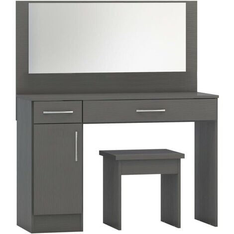 fully assembled dressing table