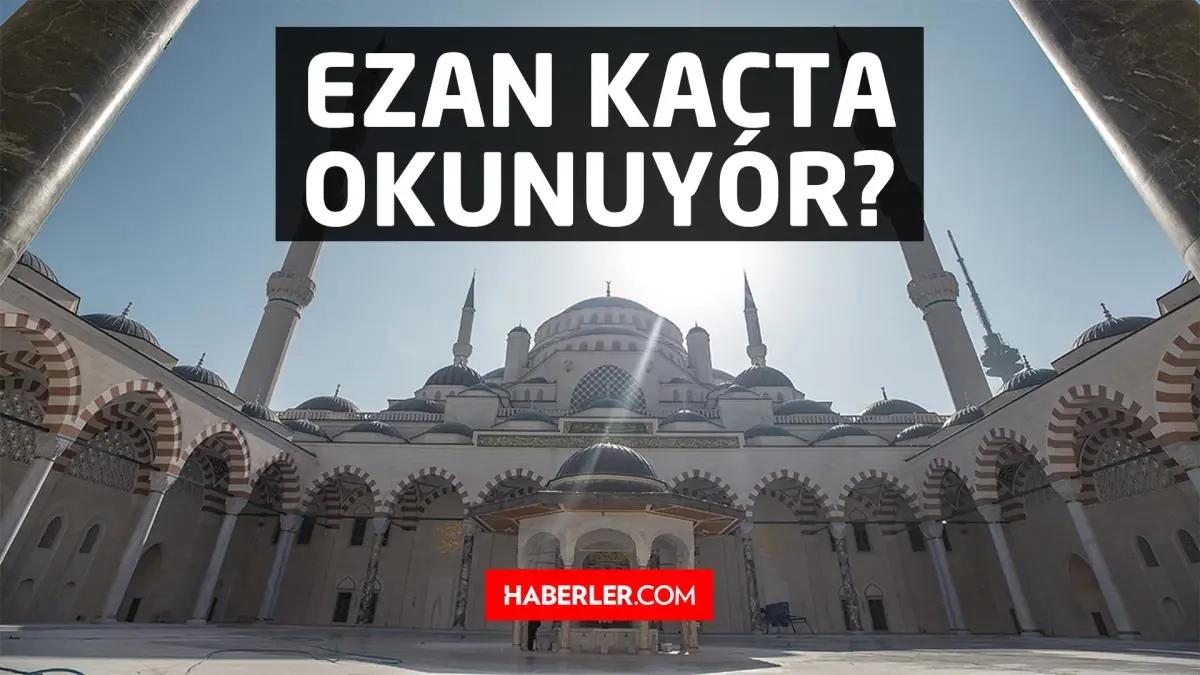 ezan vakti ağrı