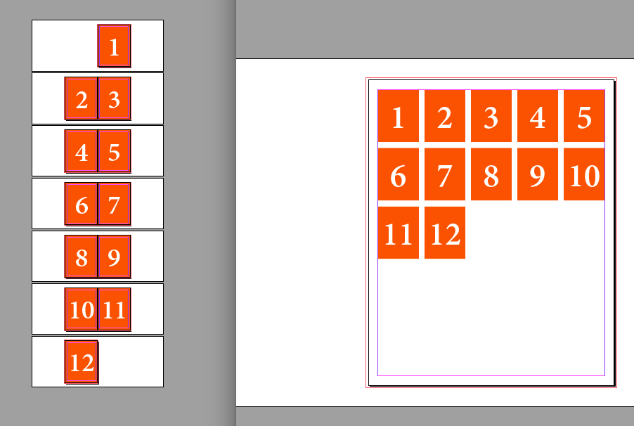 indesign export multiple pages per sheet