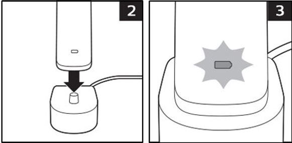 philips sonicare indicator light