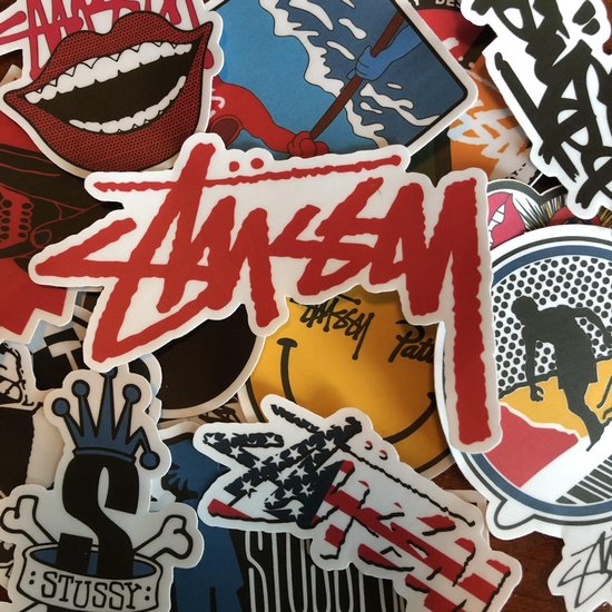 stussy stickers pack