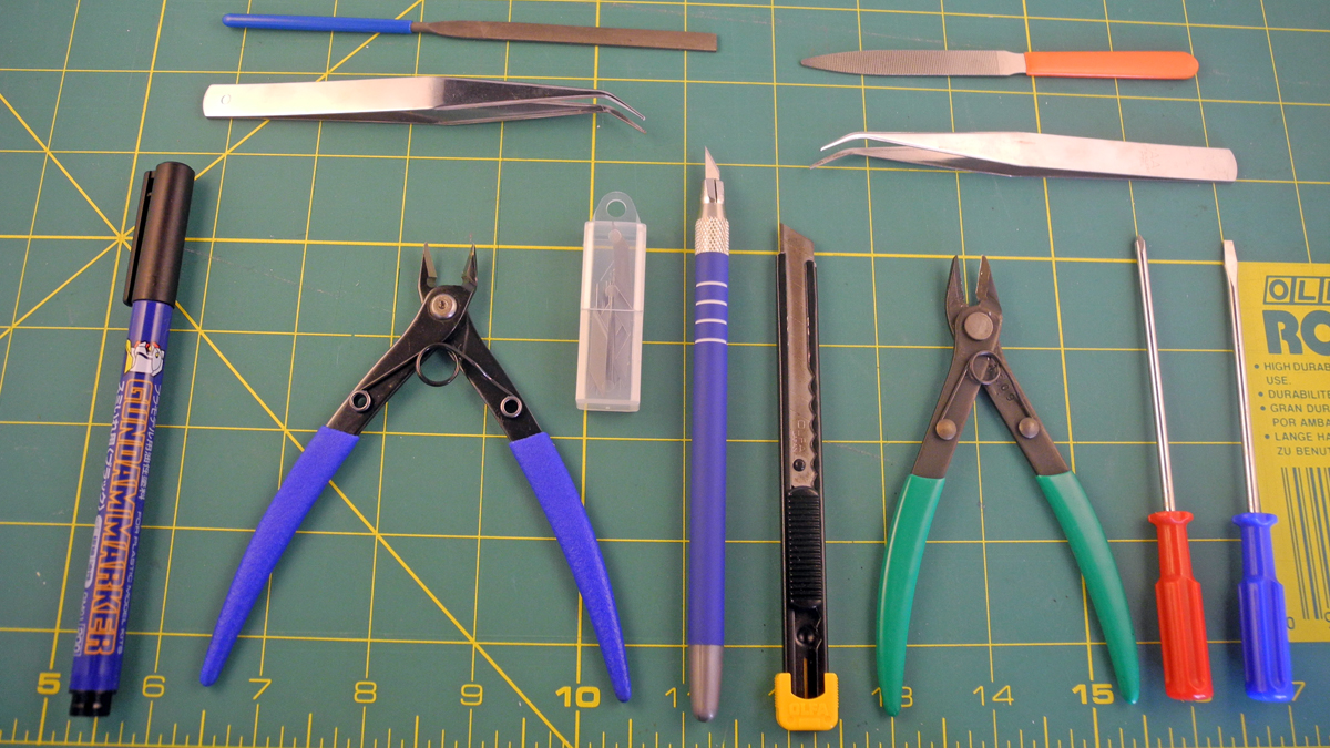 tools for gundam building