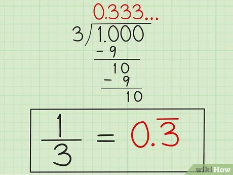 1 3 into fraction