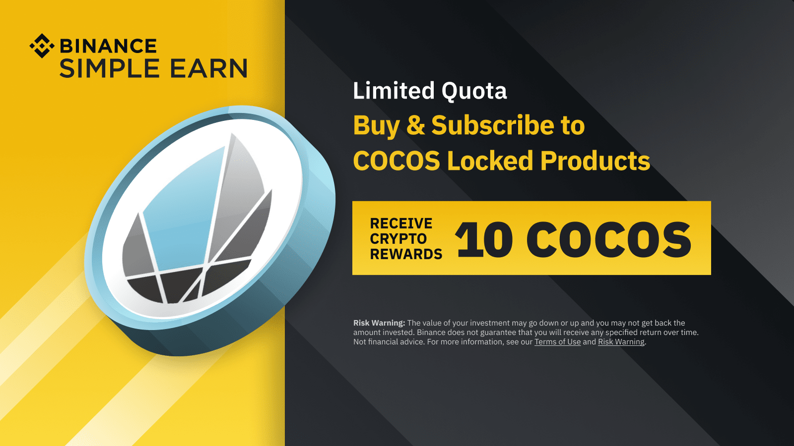 cocos binance