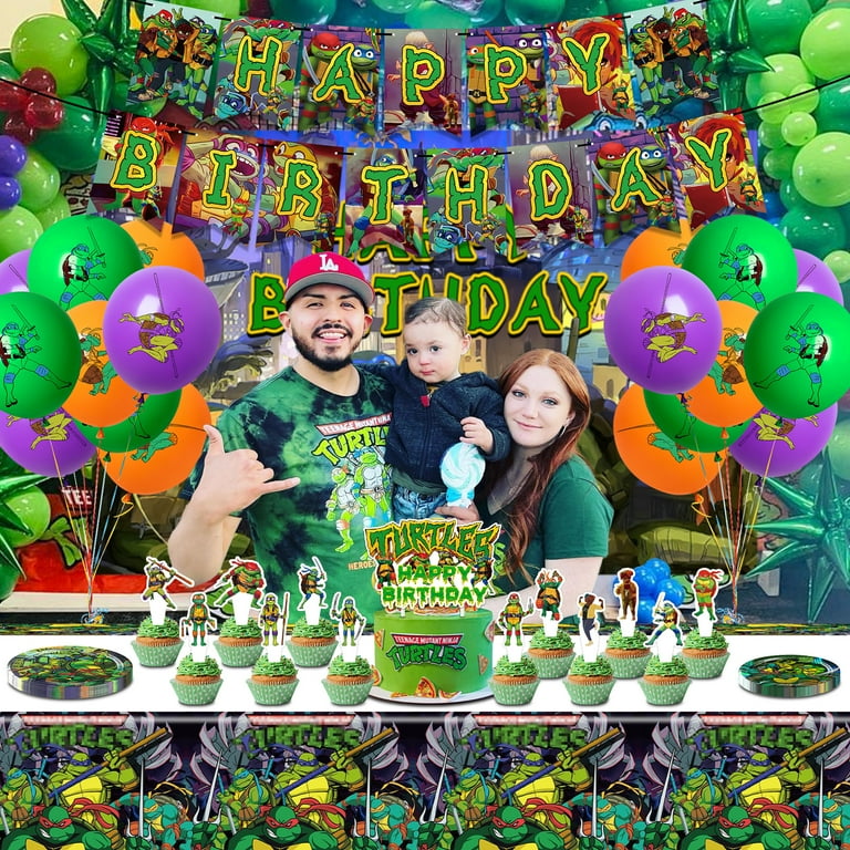 ninja turtle birthday party supplies