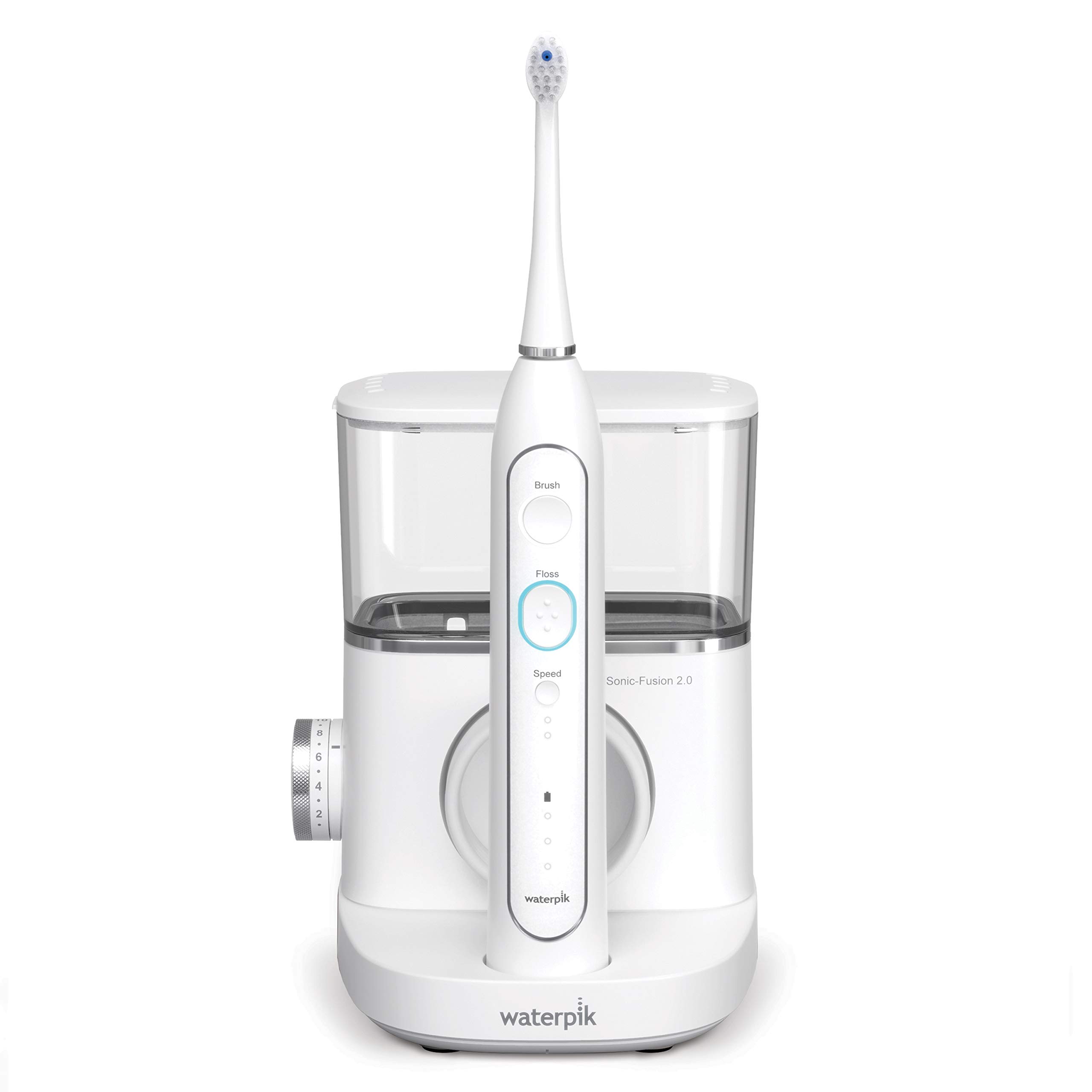 electric toothbrush with waterpik