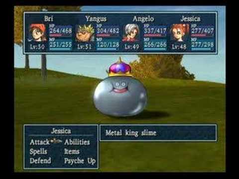 dragon quest 8 metal king slime