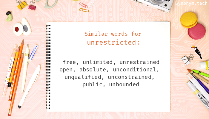 unrestricted synonym