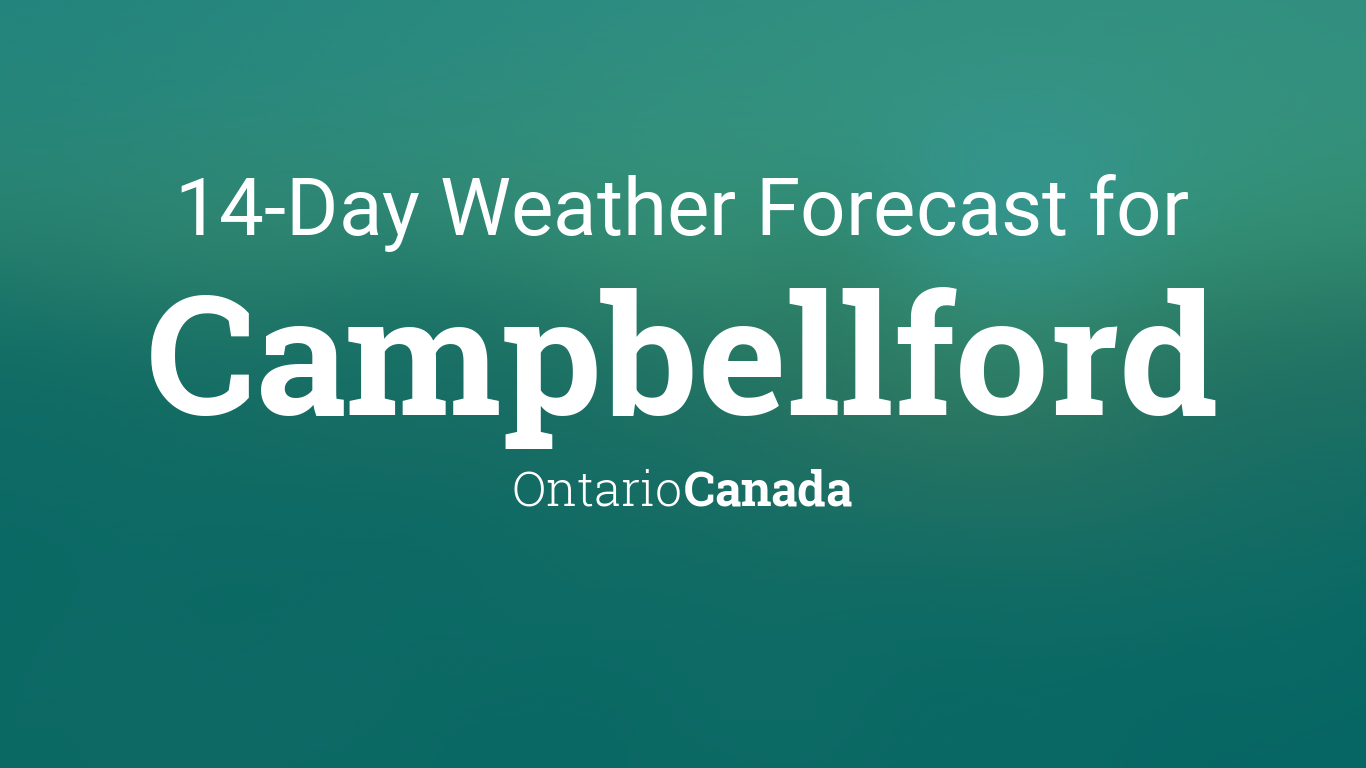 campbellford weather