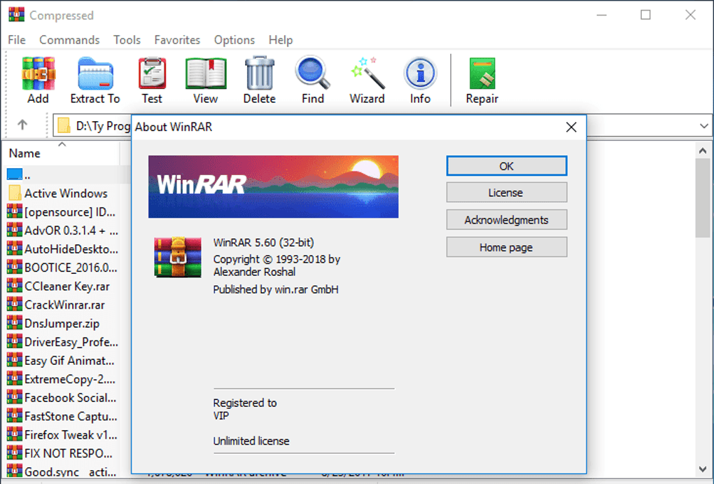 rar download software