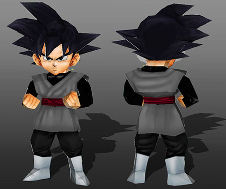 dragon ball chibi papercraft