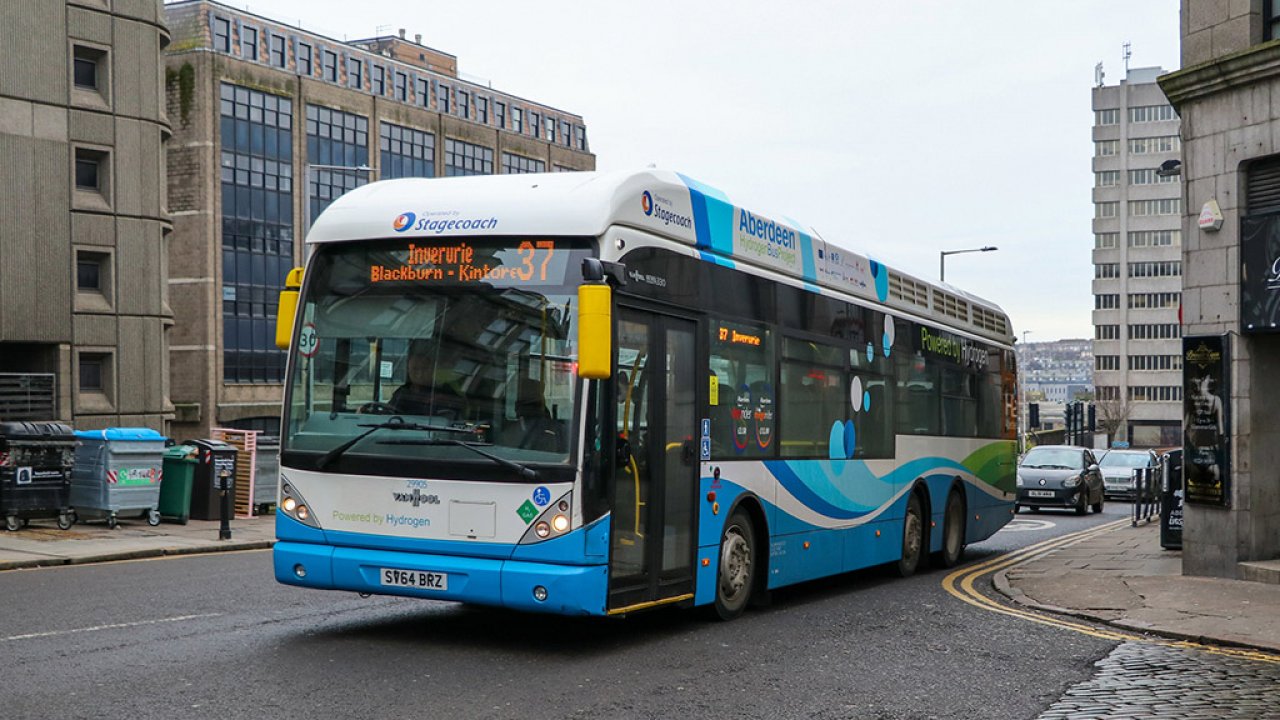 bus aberdeen to inverurie