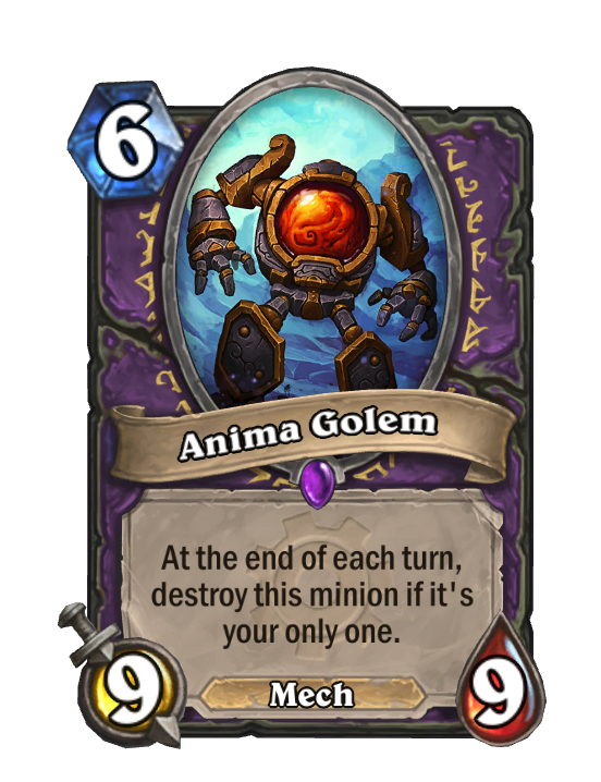 anima golem hearthstone