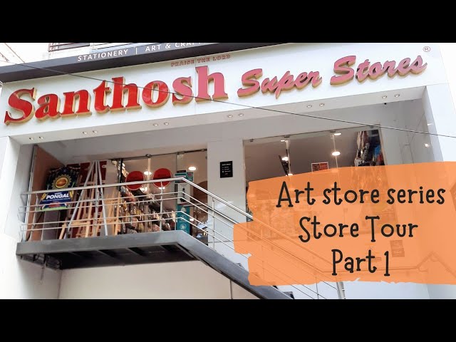 santhosh super stores 18th main road