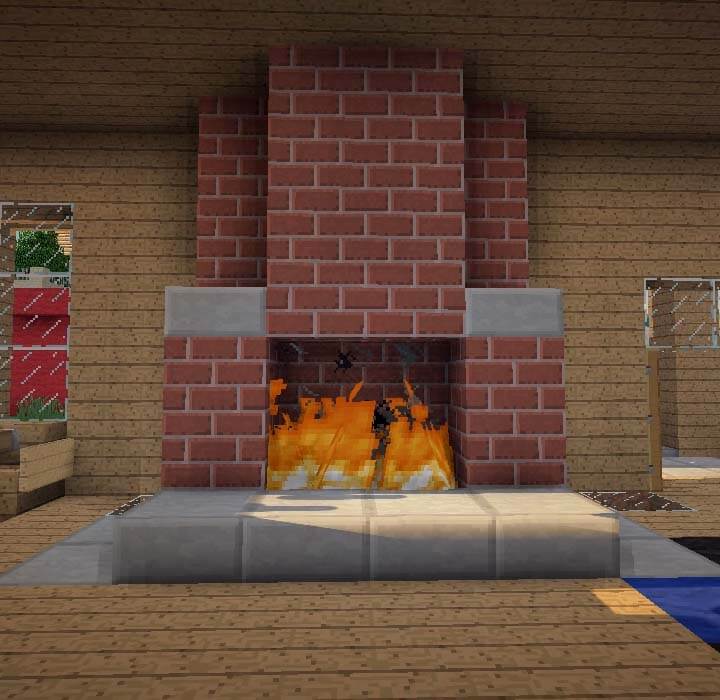 fire place minecraft