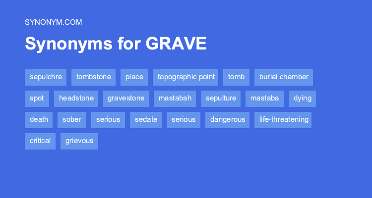 grave synonym