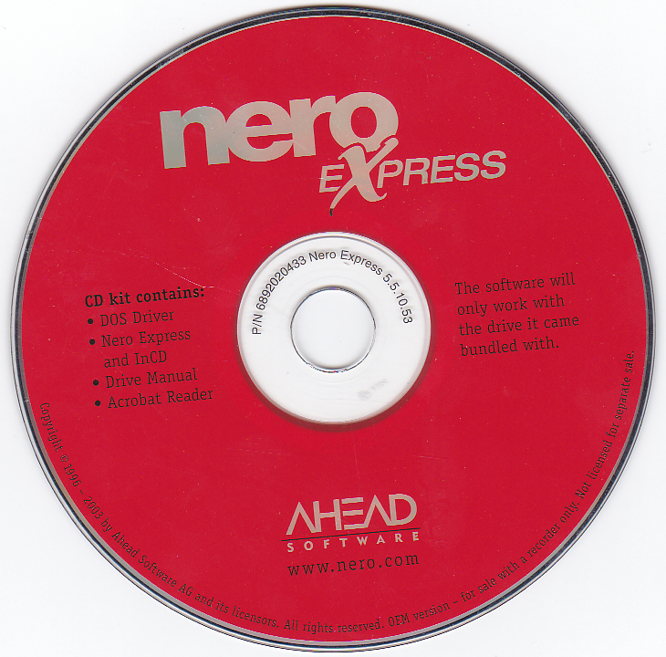 nero express burn cd free download